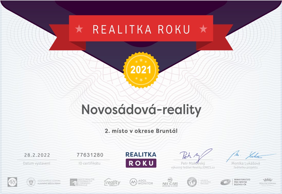 Realitka Roku 2021